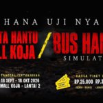 Wahana Horor Hadir di Mall Koja, Ada Kereta Horor dan Bus Hantu Simulator
